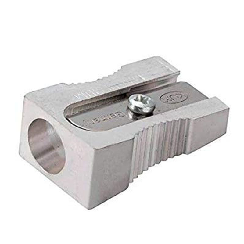 Germany Kum 400-1 Magnesium Alloy Metal Pencil Sharpeners Sharp 8mm Precisely Fine Pointed 1-Layer Steel Blade Wedge Sharpener 1pc Sharpener