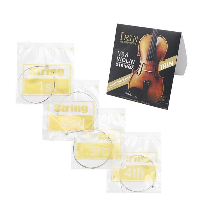 2X Complete Set Of GDAE Silver Violin Strings With High Tech