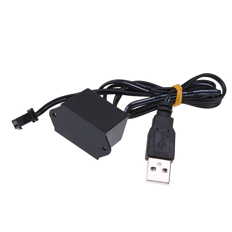 Neon Light Car Drive Controller Transformer For Car Led EL Wire/Tape Flexible Neon Decor Strip Lamp USB Plug USB Plug