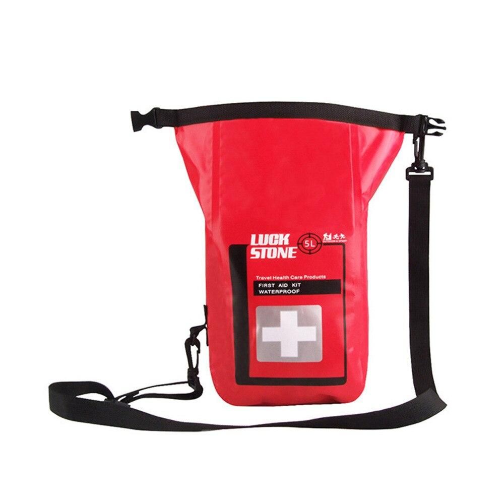 5L Large Waterproof First Aid Kit Bag Portable Emergency Kits Case Only For Outdoor Camp Travel Emergency Medical Treatment
