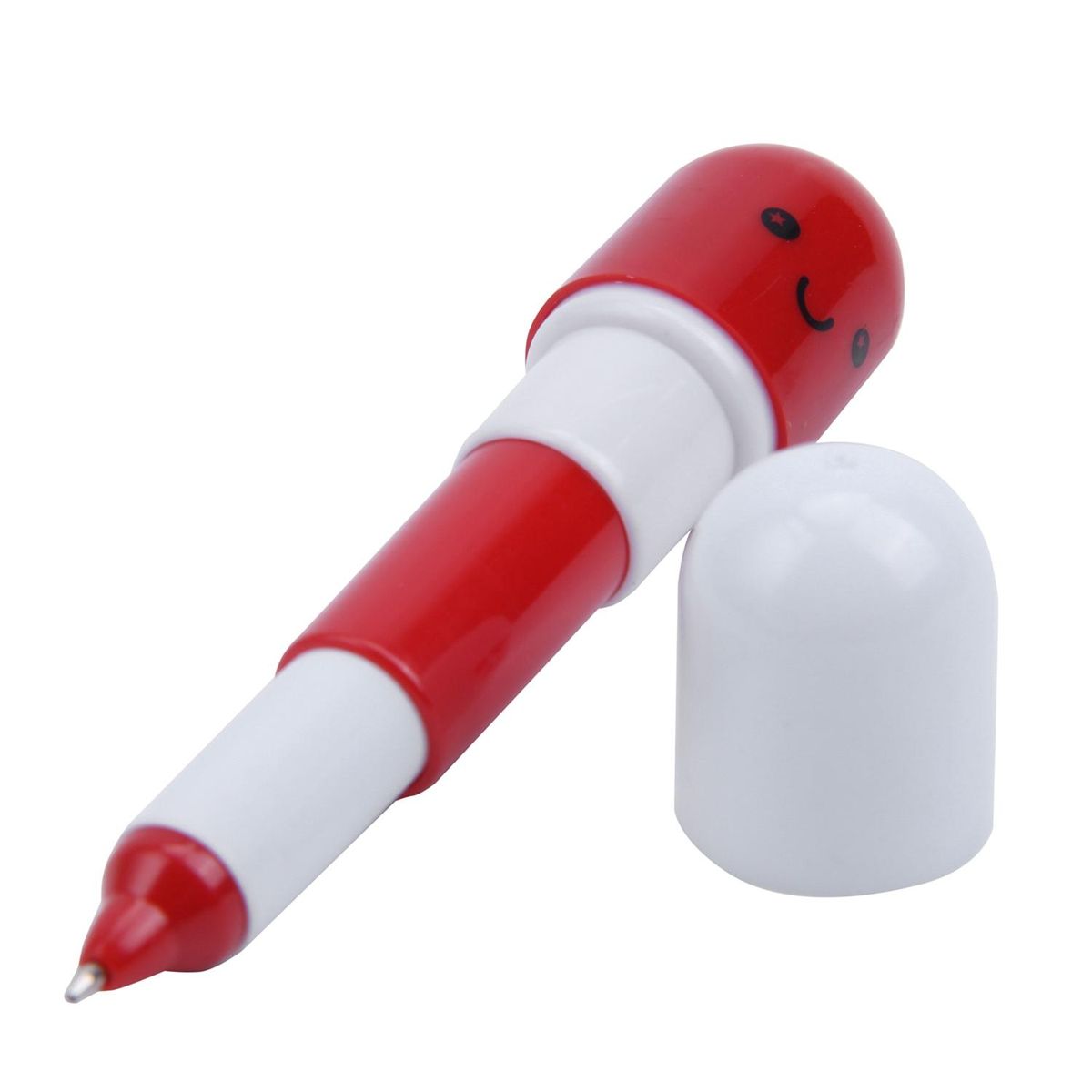 24pcs Vitamin pill Ballpoint Pen, Novelty Retractable Gift