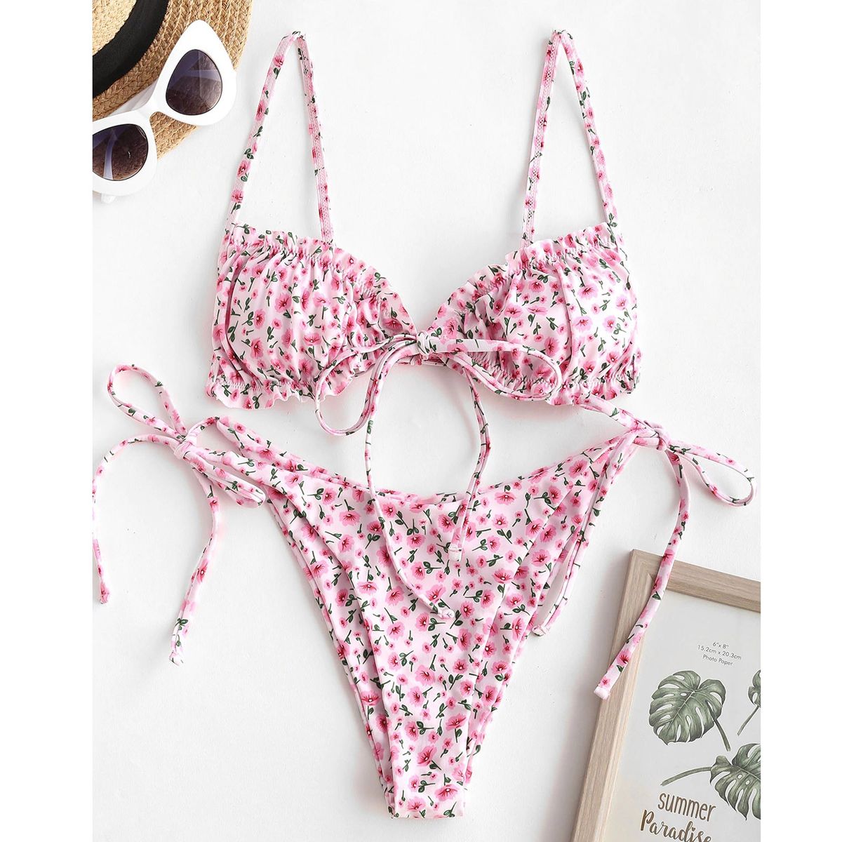 Swimsuit Beachwear Stroje Kapielowe Damskie Bikini 2 Piece Set Swimwear D KIP