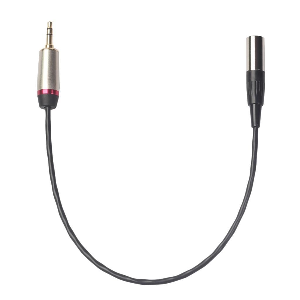 1pc 3.5mm Male To XLR Male Cable TRS 3Pin Microphone