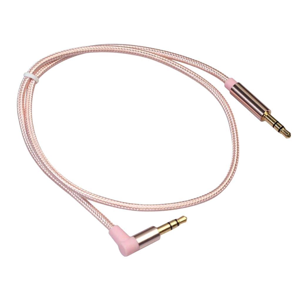 Rose .5mm Straight To Right Angle Male To Male Guitar