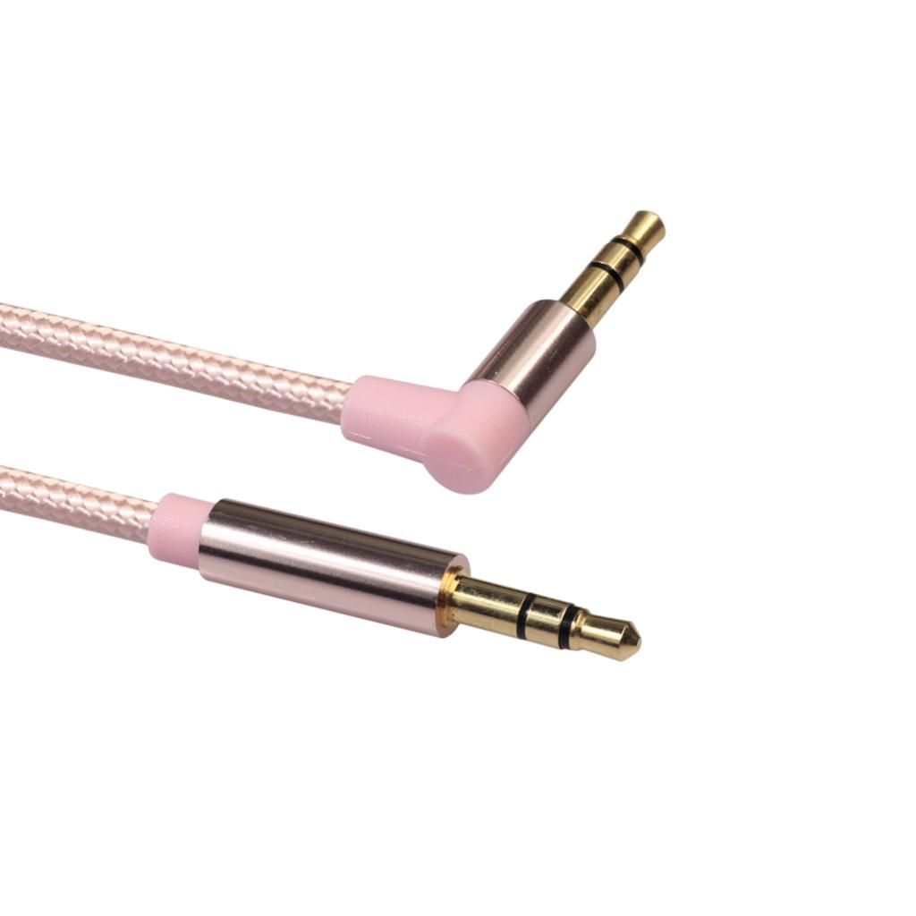 Rose .5mm Straight To Right Angle Male To Male Guitar