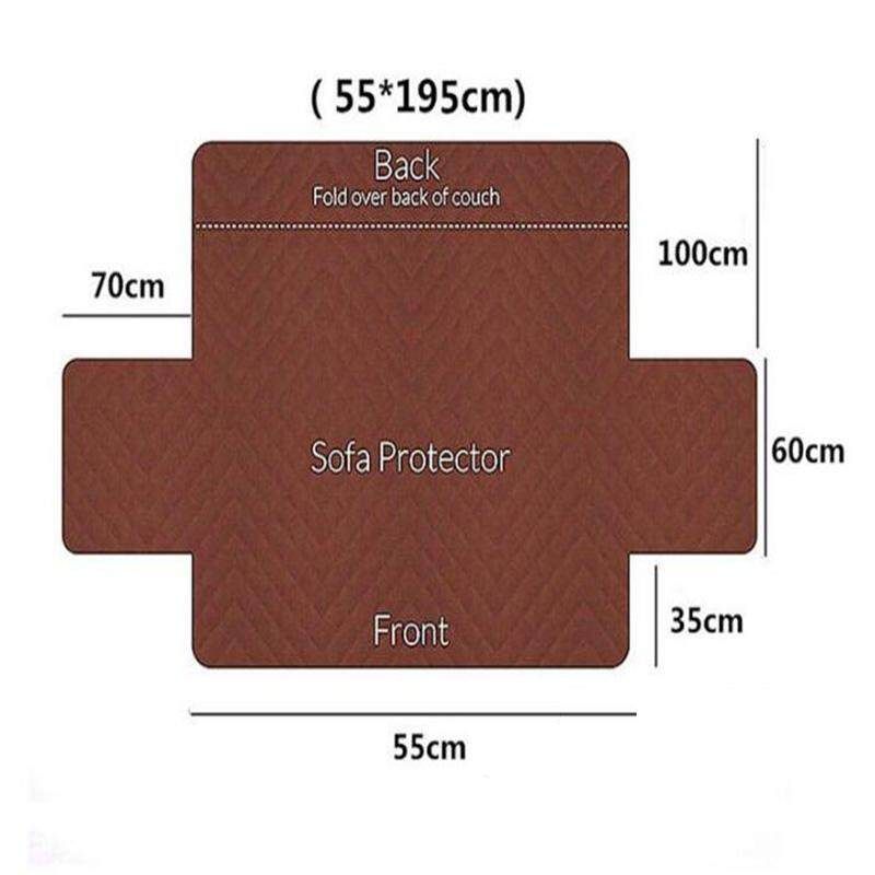 Sofa Couch Cover Chair Furniture Protector For Pet Dog Kids Mat 1/2/3 Seater 55*196