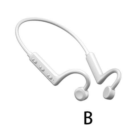 Bone Conduction Headphones Earpod - White