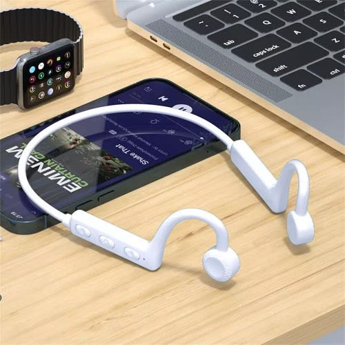 Bone Conduction Headphones Earpod - White