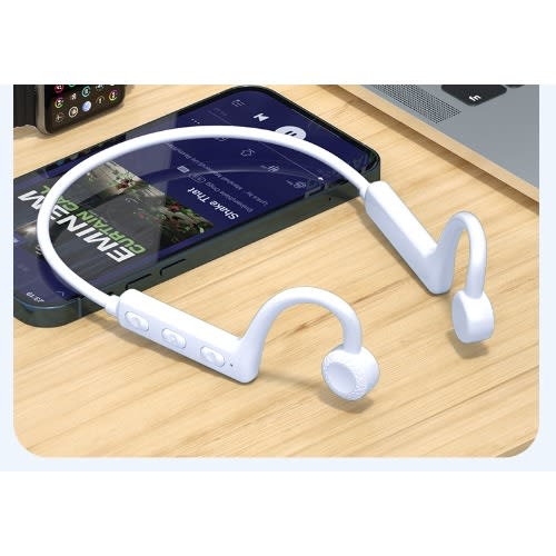 Bone Conduction Headphones Earpod - White