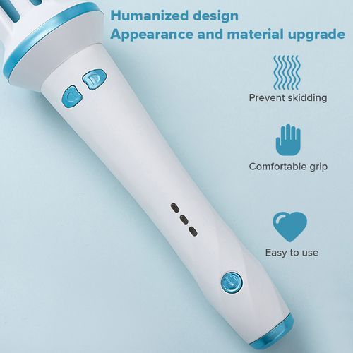 360 Automatic Spin Curling Iron Wand 3 Level Temp Rapid Heating Women Shiny Salon Styling Tools