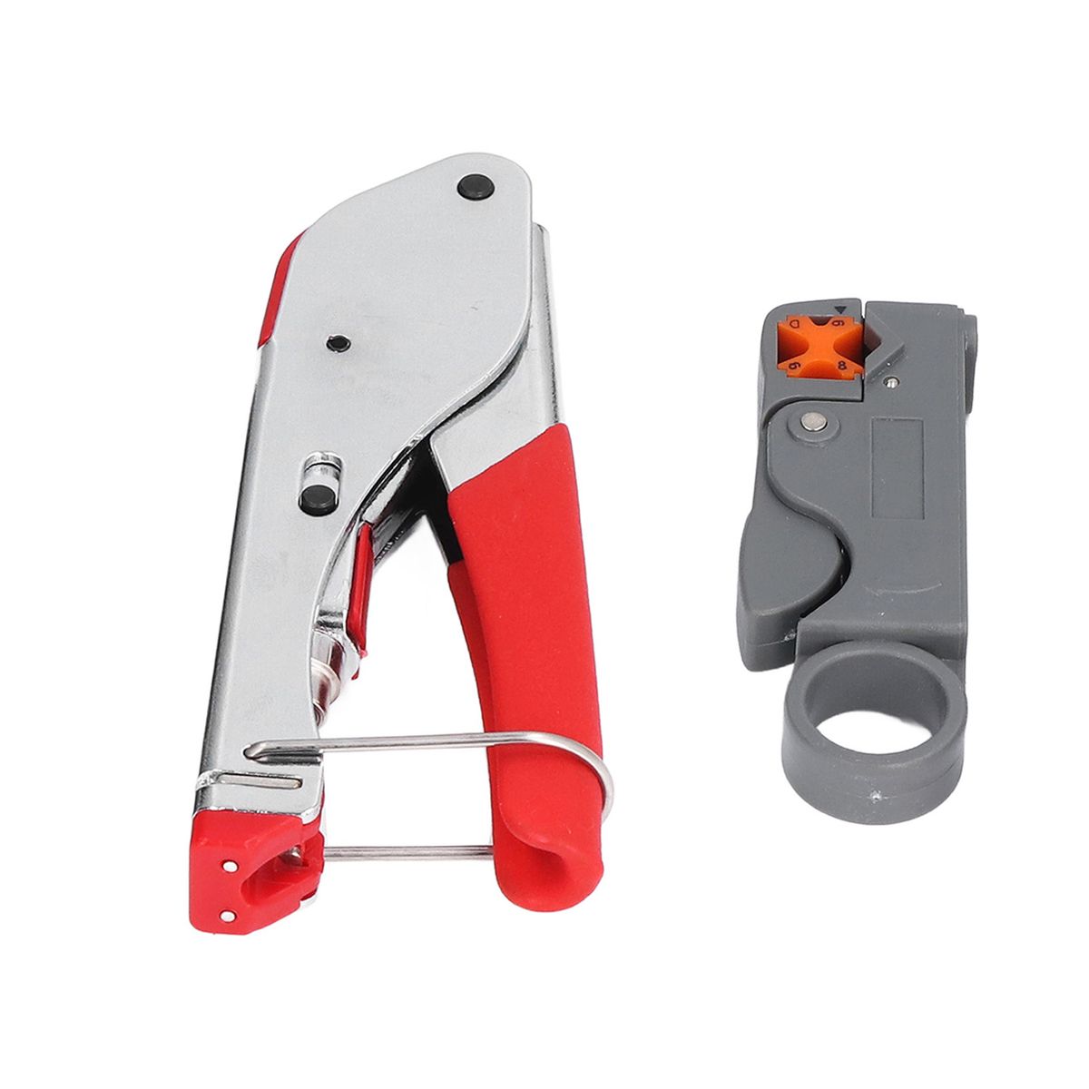 Crimping Pliers Coaxial Cable Wire Stripper Crimper