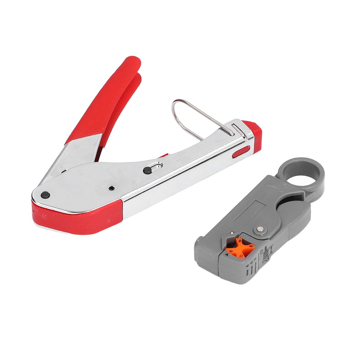 Crimping Pliers Coaxial Cable Wire Stripper Crimper