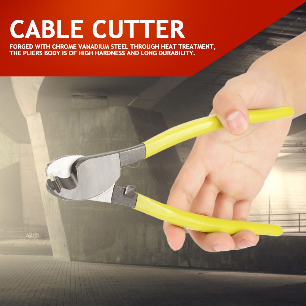 RT-38 8” Chrome Vanadium Steel Cable Wire Cutter Electric