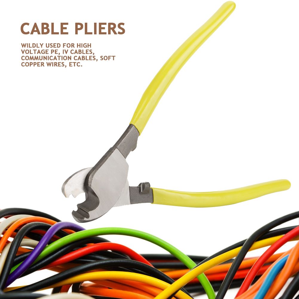 RT-38 8” Chrome Vanadium Steel Cable Wire Cutter Electric
