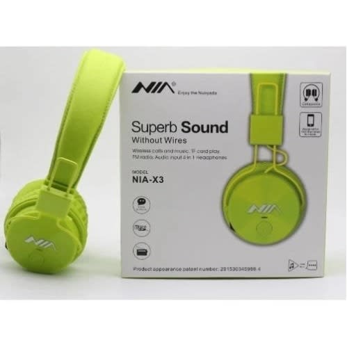 4 In 1 Bluetooth Stereo Headset - Light Green