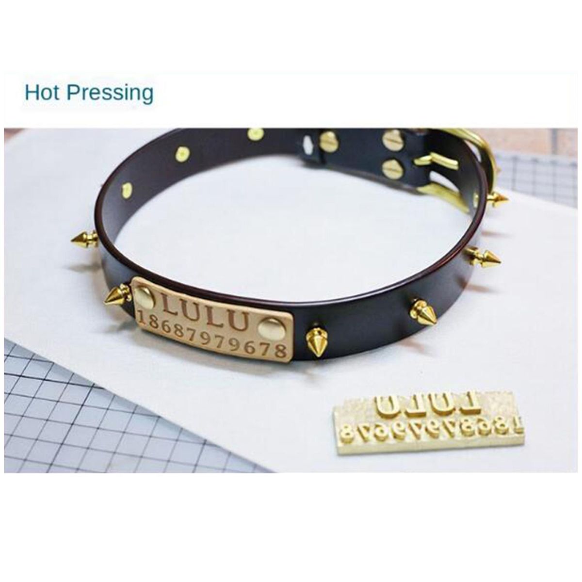 Embossing Tool Mark Handcrafts Embosser Leather Stamper Stamping