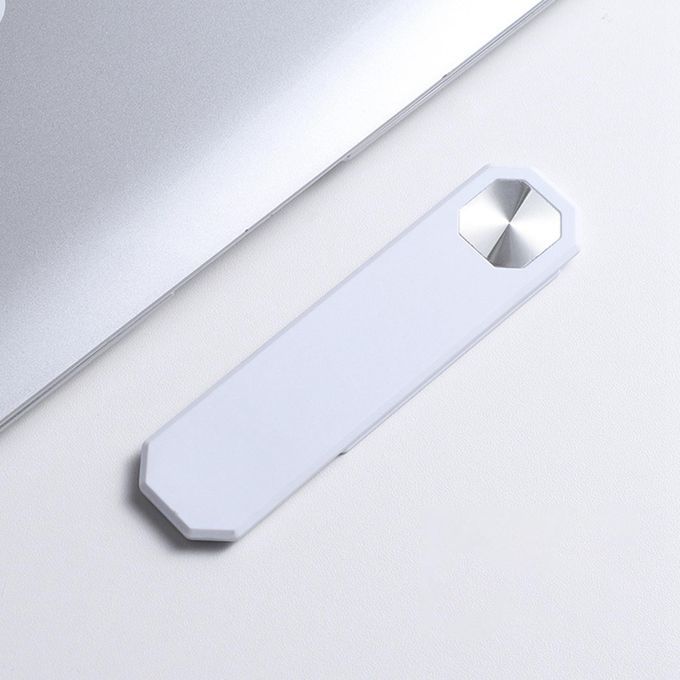 Foldable Laptop Phone Holder Magnetic Phone Bracket For White
