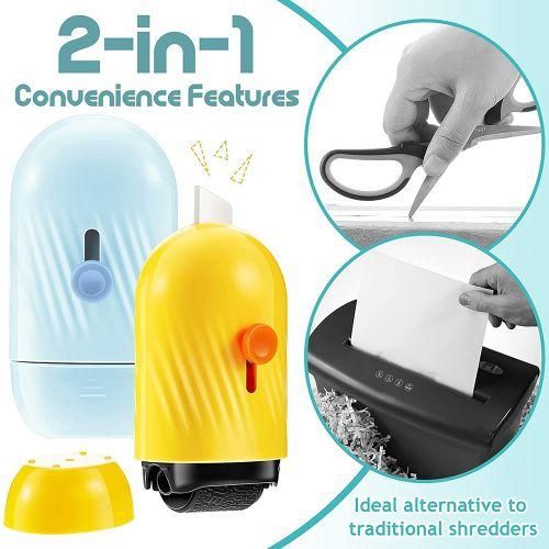 2Pcs Identity Protection Roller Stamps 2 In 1