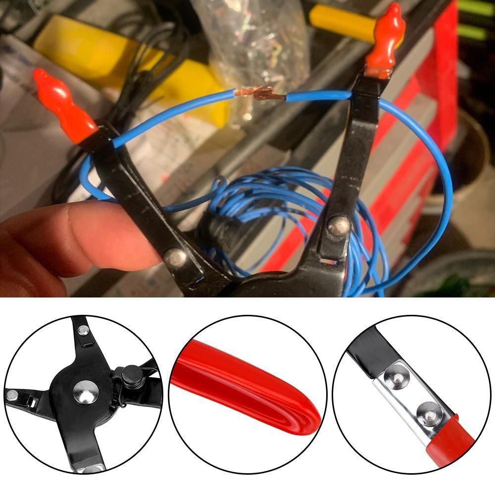 1PC Auto Repair Tool Pliers Red