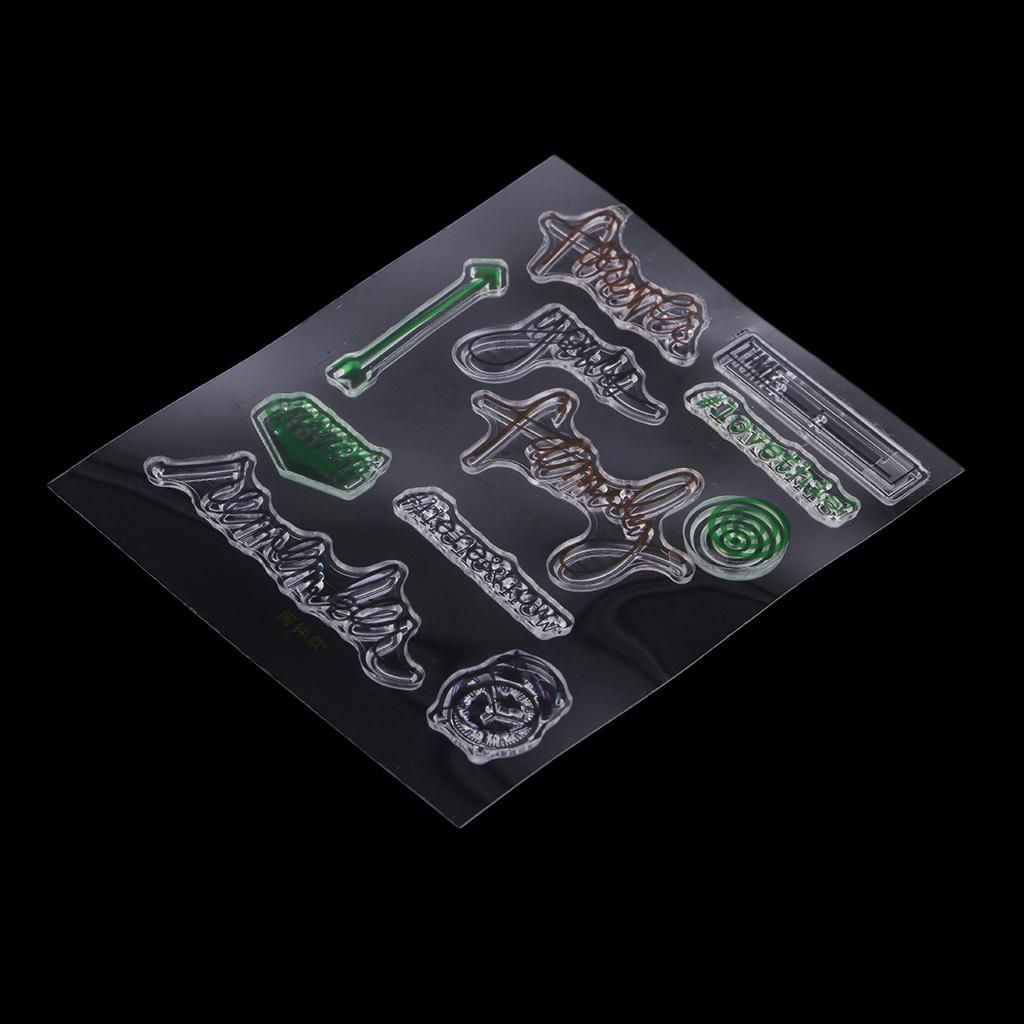 Transparent Stamp For Scrapbook Phote Album Stamping