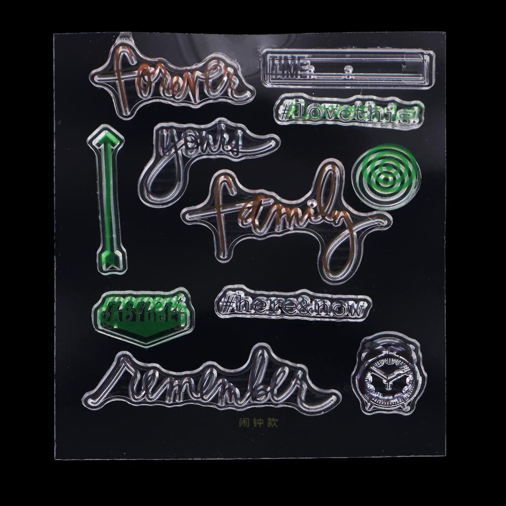 Transparent Stamp For Scrapbook Phote Album Stamping