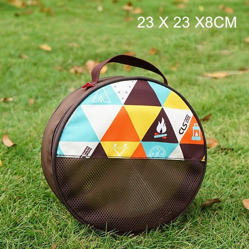 17Pcs/Set Camping Mess Kit Outdoor Tableware Stainless Steel Barbecue Picnic Plate Bowl