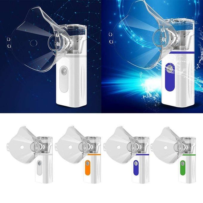 2 Pcs Handheld Portable Nebulizer Inhaler  Nebuliser Strong