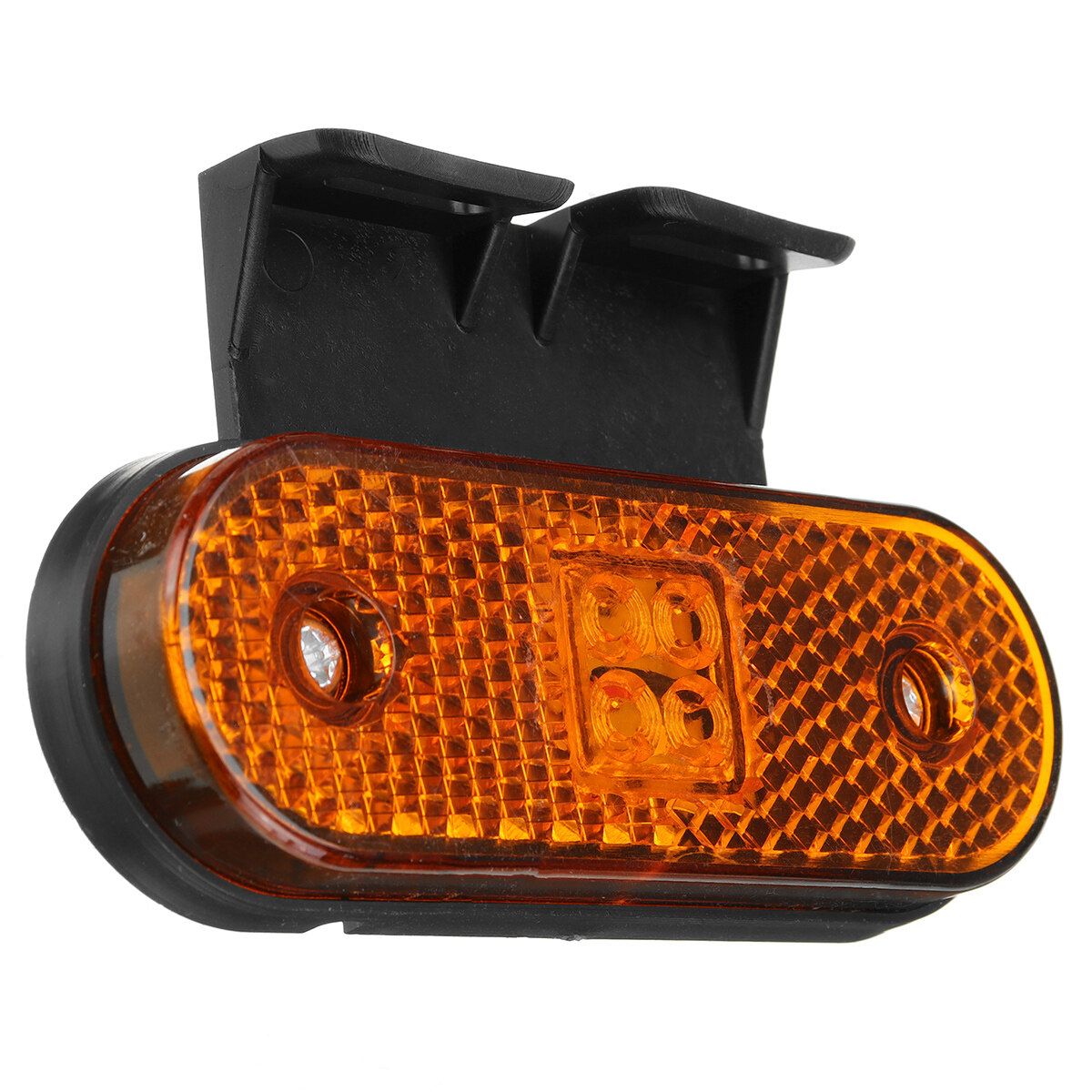 4 LED Truck Side Marker Lights 24V Turn Signals Lamps Tractor RV Trailer Lorry Pick-up Boats Car Back Light Clearance Lamp