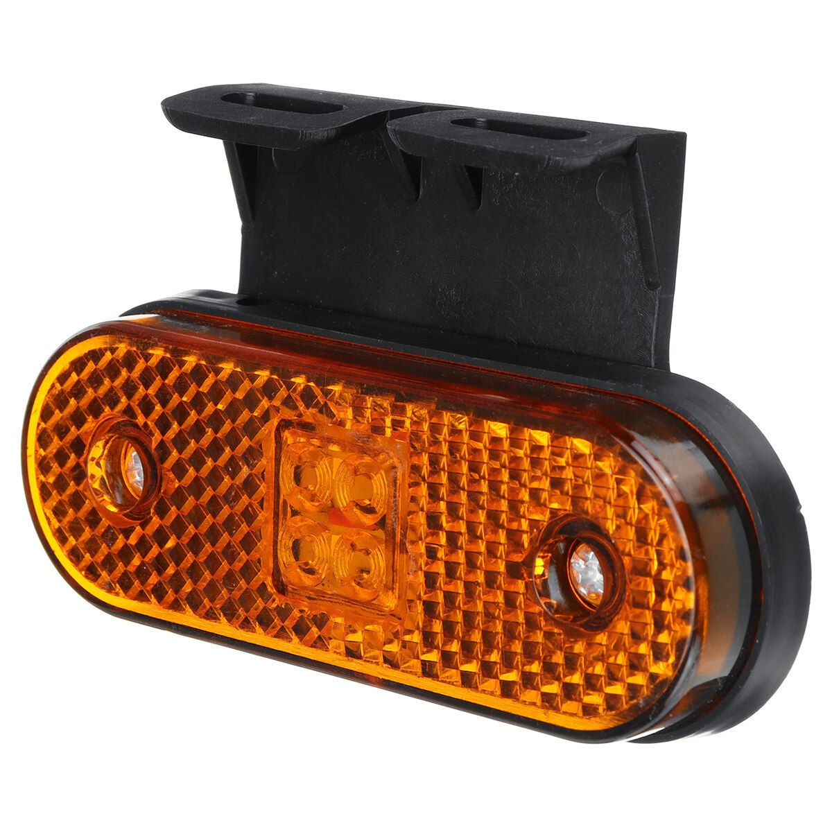 4 LED Truck Side Marker Lights 24V Turn Signals Lamps Tractor RV Trailer Lorry Pick-up Boats Car Back Light Clearance Lamp