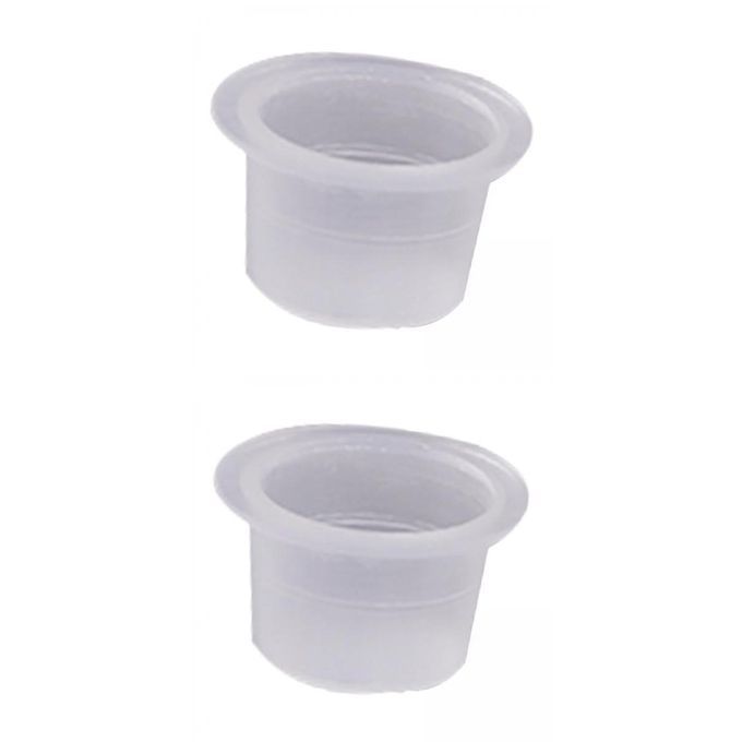 Bulk 2000Pcs Clear Plastic Tattoo Ink Cups Holder Container Tattoo