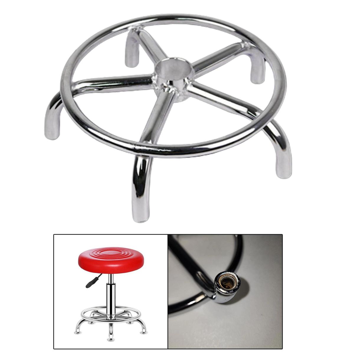 Round Stool Base Round Rolling Stool Base For Barber Shop