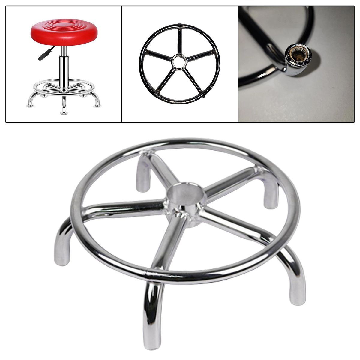 Round Stool Base Round Rolling Stool Base For Barber Shop