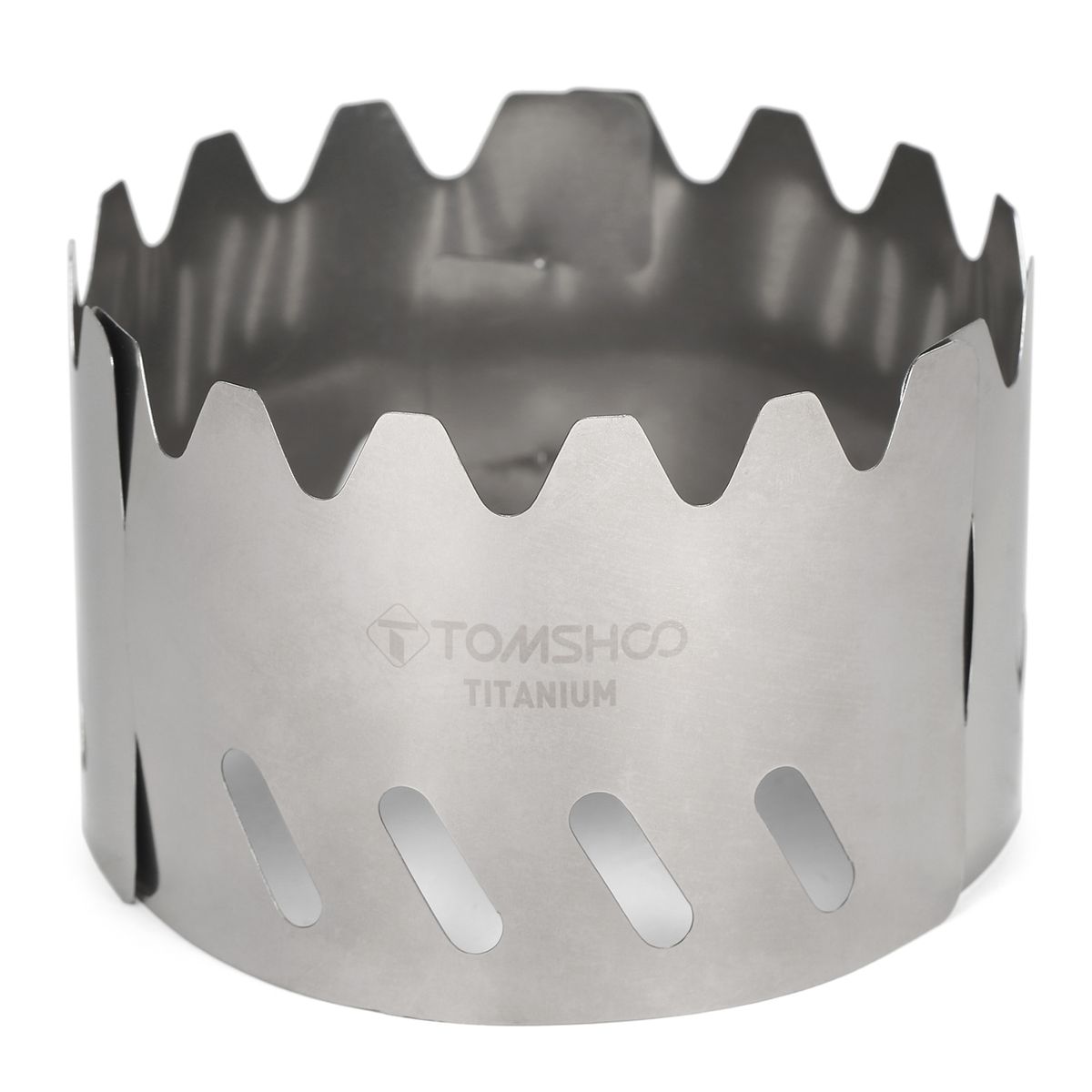 Portable Outdoor Ultralight Titanium Alcohol Stove