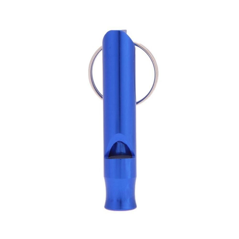 1pcs Outdoor Aluminum Survival Whistle with Keychain