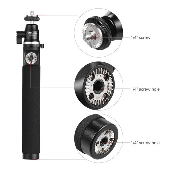 Waterproof Handheld Monopod Selfie Stick Pole For Gopro Hero 4 SJ4000