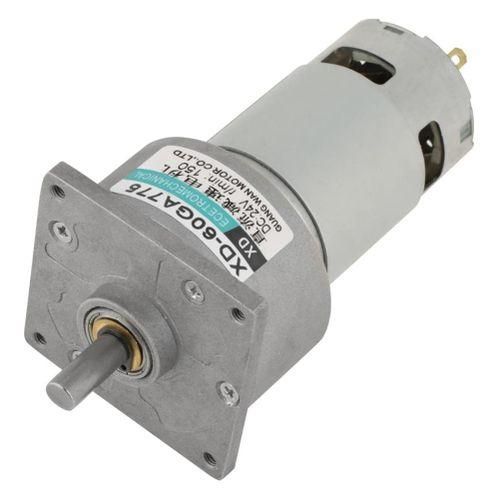 35W Mini DC Gear Motor Metal Speed Adjustable