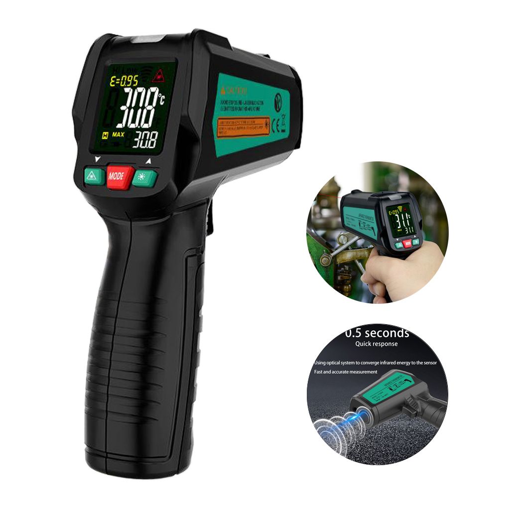 Industrial Thermometer  Infrared Thermometer Digital IR Style 2