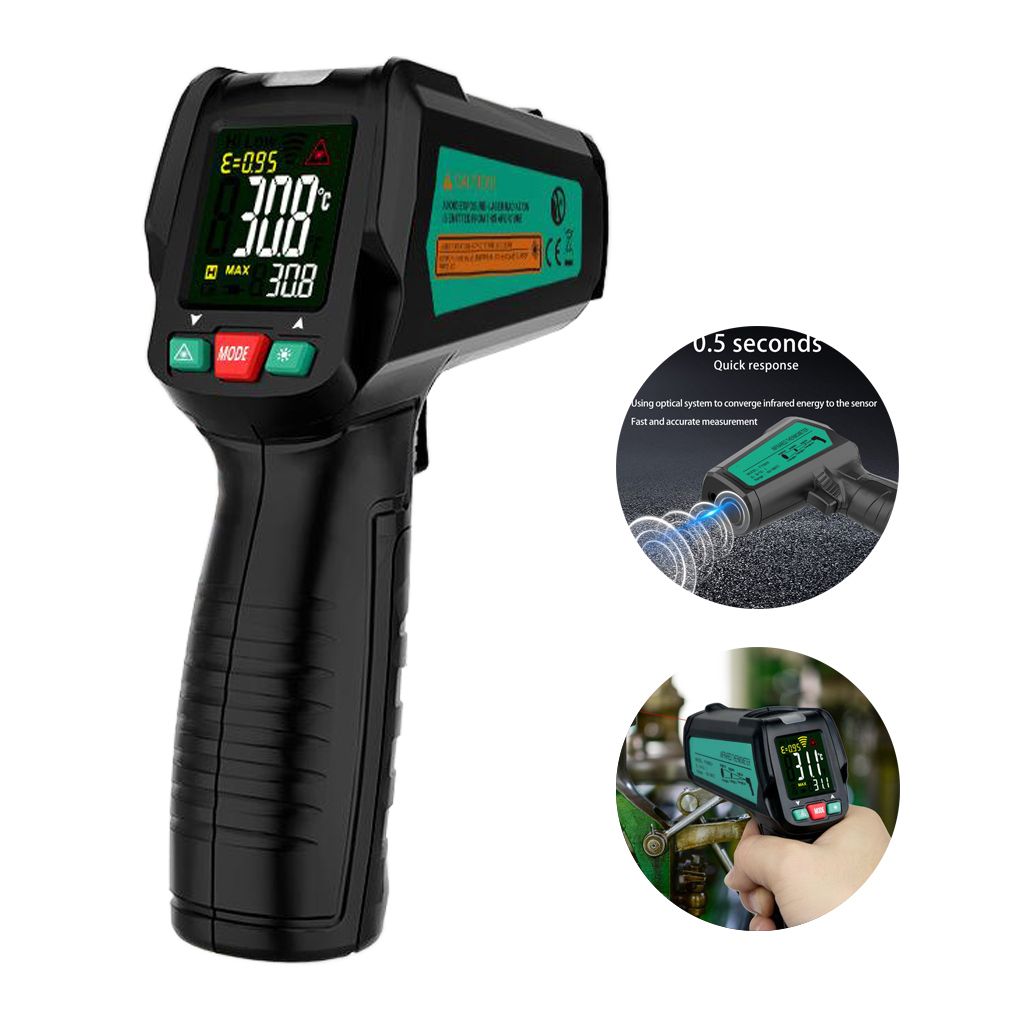 Industrial Thermometer  Infrared Thermometer Digital IR Style 2
