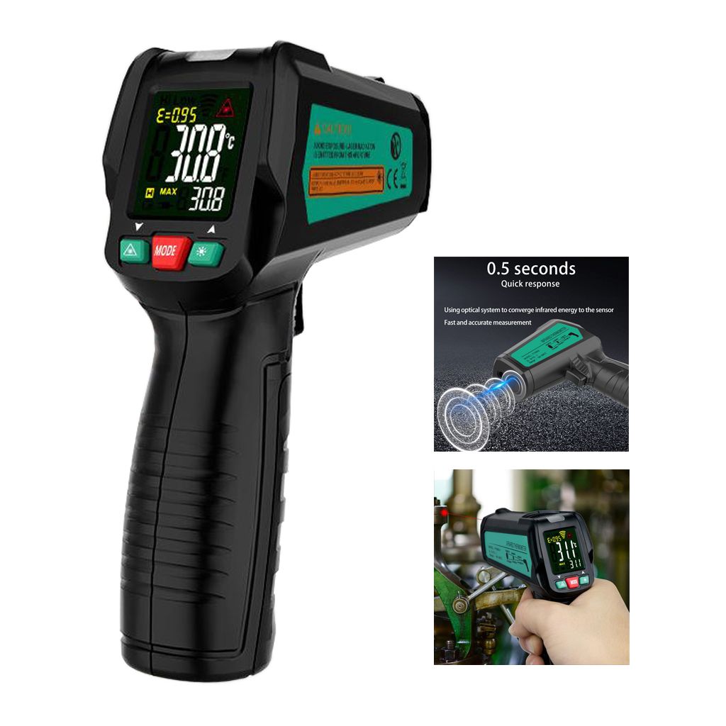 Industrial Thermometer  Infrared Thermometer Digital IR Style 2