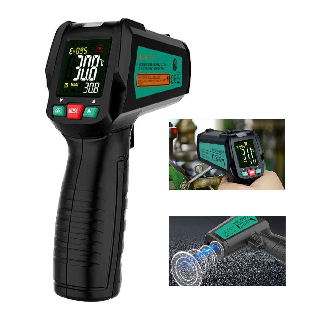 Industrial Thermometer  Infrared Thermometer Digital IR Style 2