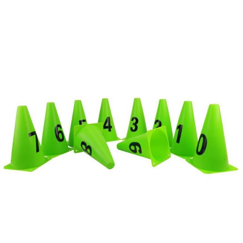 Soccer Training Cone 10 Pcs 23cm Soccer Training Marker