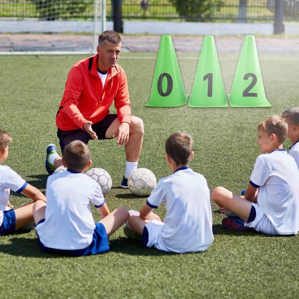 Soccer Training Cone 10 Pcs 23cm Soccer Training Marker