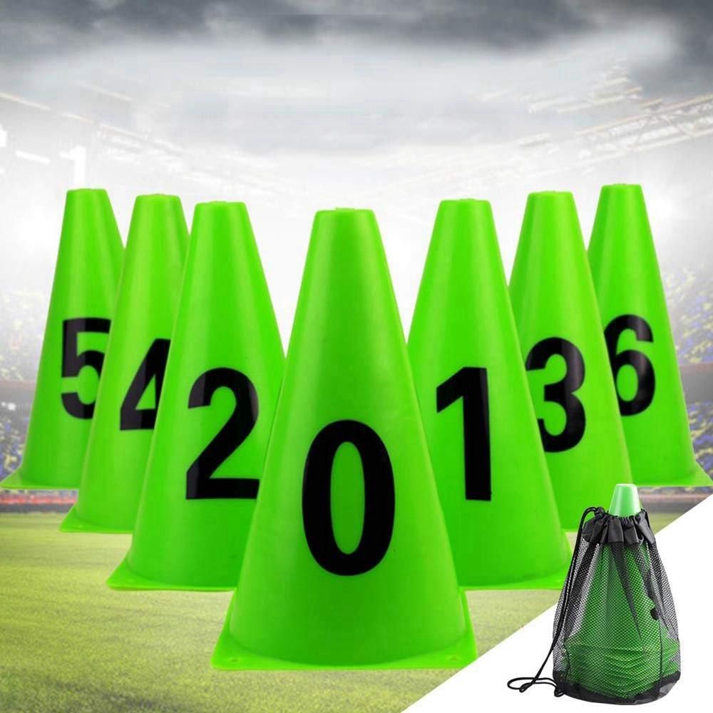 Soccer Training Cone 10 Pcs 23cm Soccer Training Marker