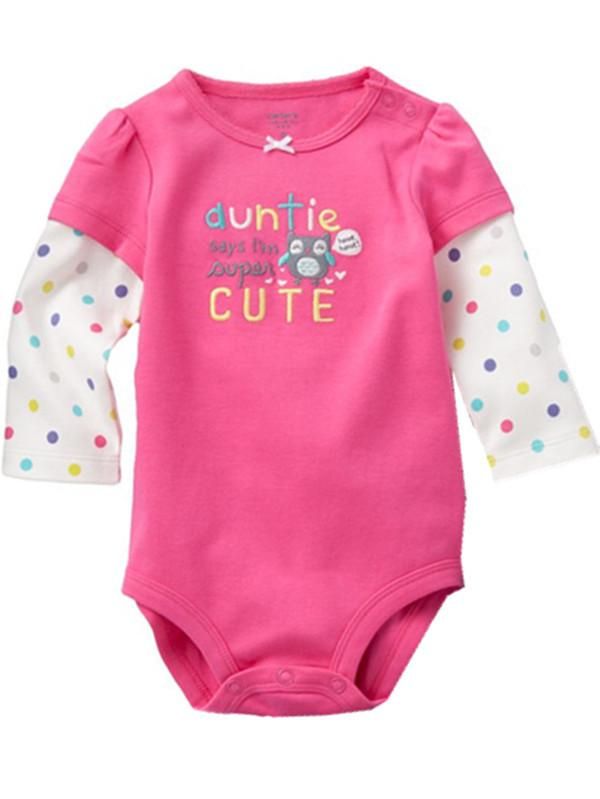 Cheap Cotton Kids' Rompers Factory Direct Sale Toddler Long Sleeve Triangle Rompers Romper