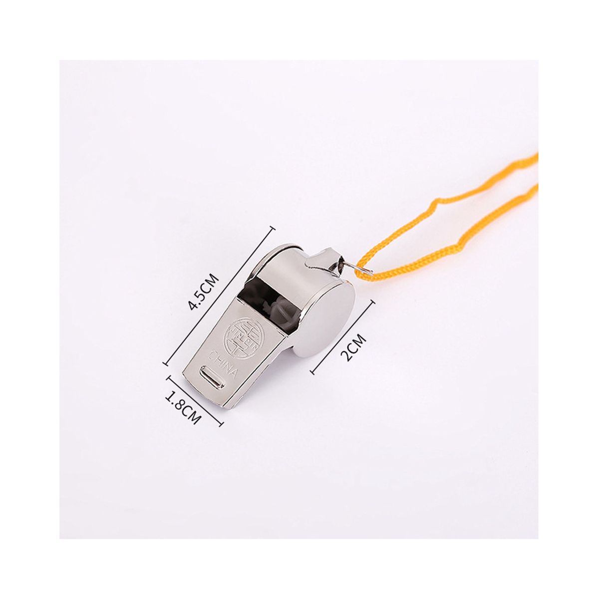 24Pcs Metal with Lanyard Whistles,Competition Referee