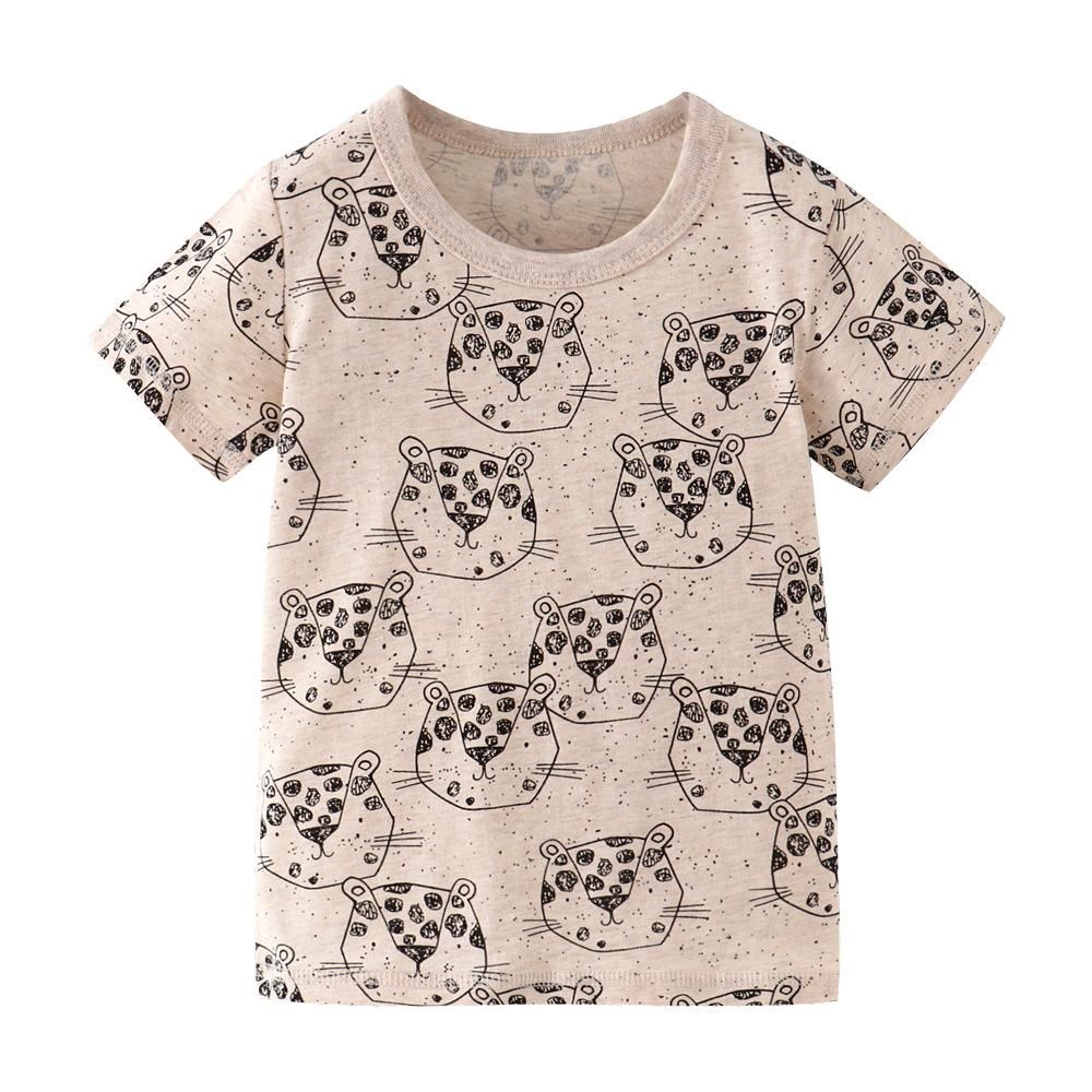 European and American style children's clothing T-shirt boy's short-sleeved T-shirt childr