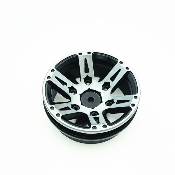 4Pcs Rc Rock Crawler Wheel Rim 1.9 Inch Beadlock For 1/10