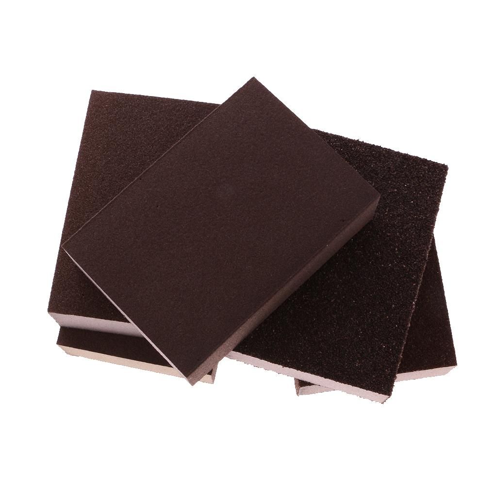 Pack Of 5  Foam Sanding Sponge Block Double Sided