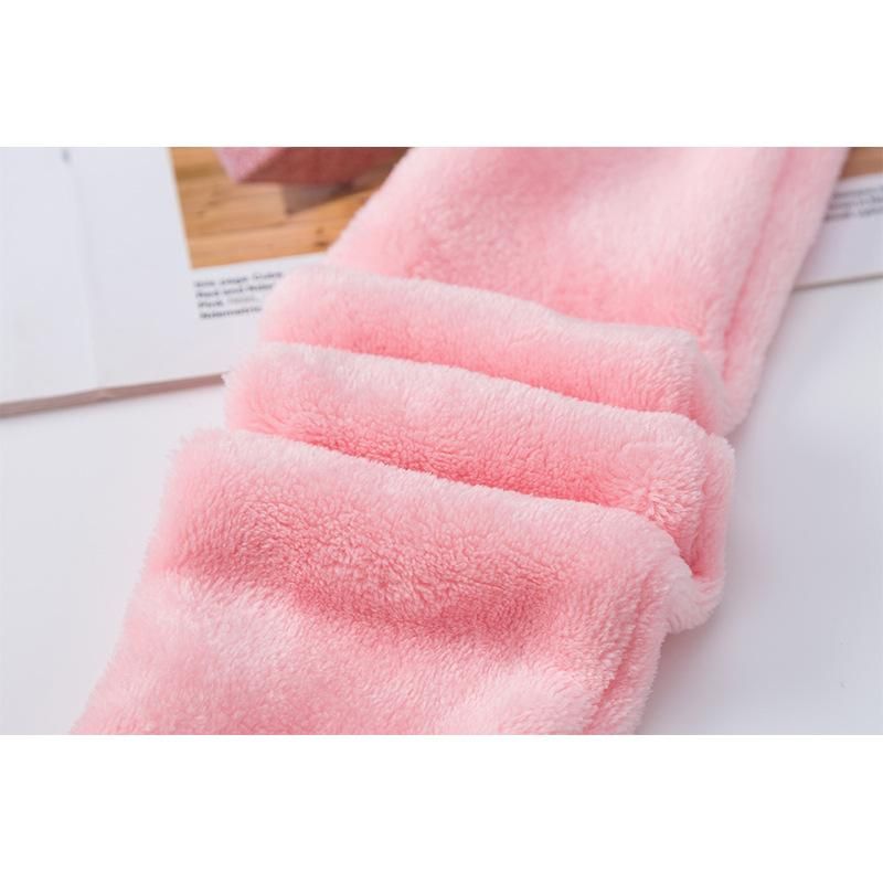 Boys And Girls Coral Fleece Scarf Autumn And Winter Thickened Warm Scarf Windproof Cross S