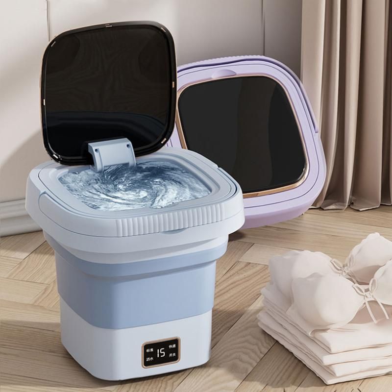 Portable Foldable Washing Machine Underwear Sock Centrifuge